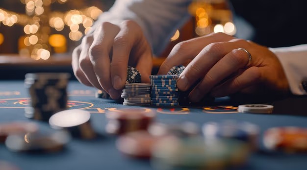 Dadu Online gameplay tutorial showing betting interface and dice roll animation Dadu Online gameplay tutorial showing betting interface and dice roll animation